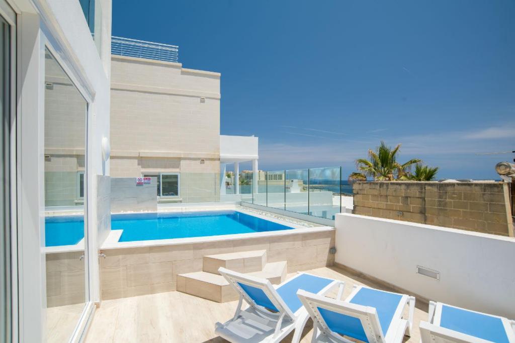 The Sea-Bank Villa Apartments 马尔萨斯卡拉 外观 照片